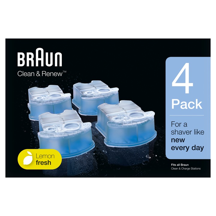 Braun Clean & Renew tisztítópatron CCR – 4 darabos kiszerelés