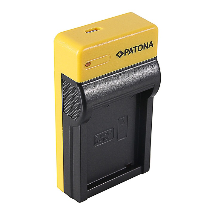 Vékony USB PATONA töltő Fuji NP-W126 NP-W126s akkumulátorhoz
