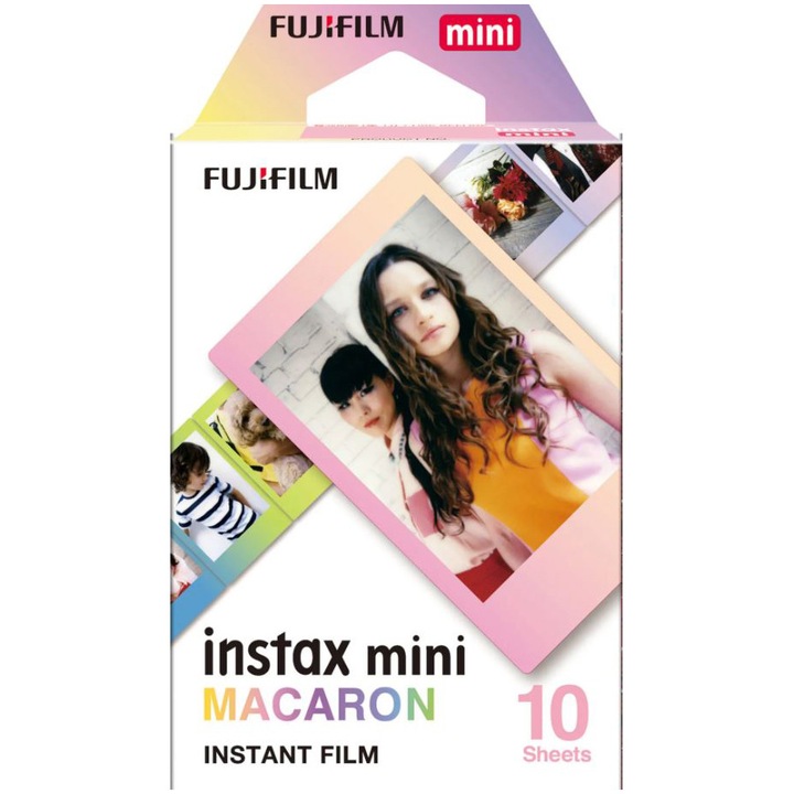 Fujifilm Mini Instant Film Macaron, 10 db