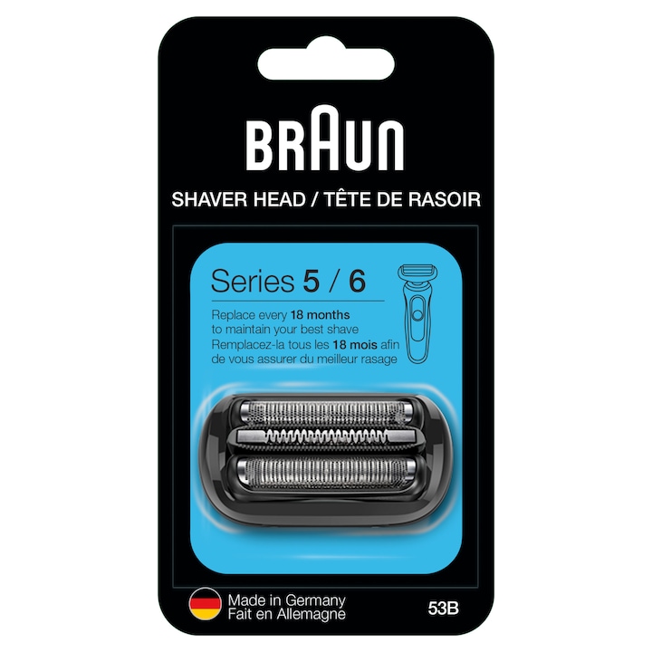 Braun 53B pótfej combipack, Series 5 borotvákhoz