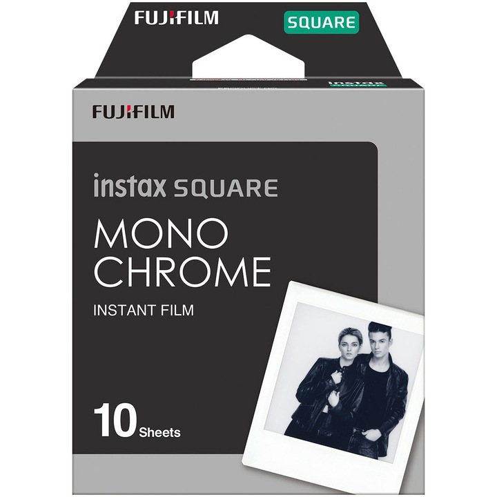 Fujifilm Instax square film, Monochrome, 10 Kép