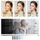 Kör alakú lámpa Ring Light Vaxiuja, 120 × LED SMD, 3 fényszín (fehér, semleges fehér, meleg fehér), 10 fényszint, USB csatlakozás, távirányítóval és állvánnyal