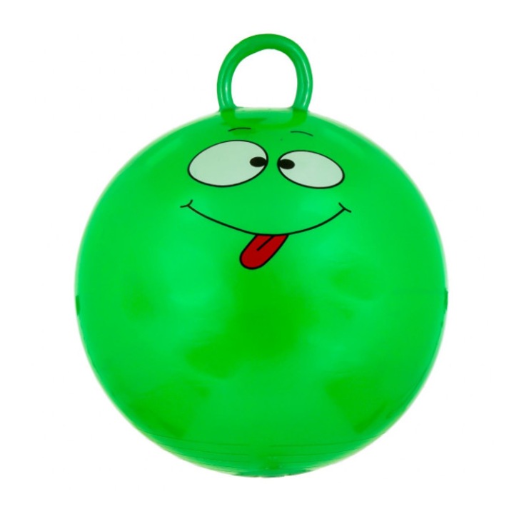 Zöld pattogó labda, 45 cm, IMK