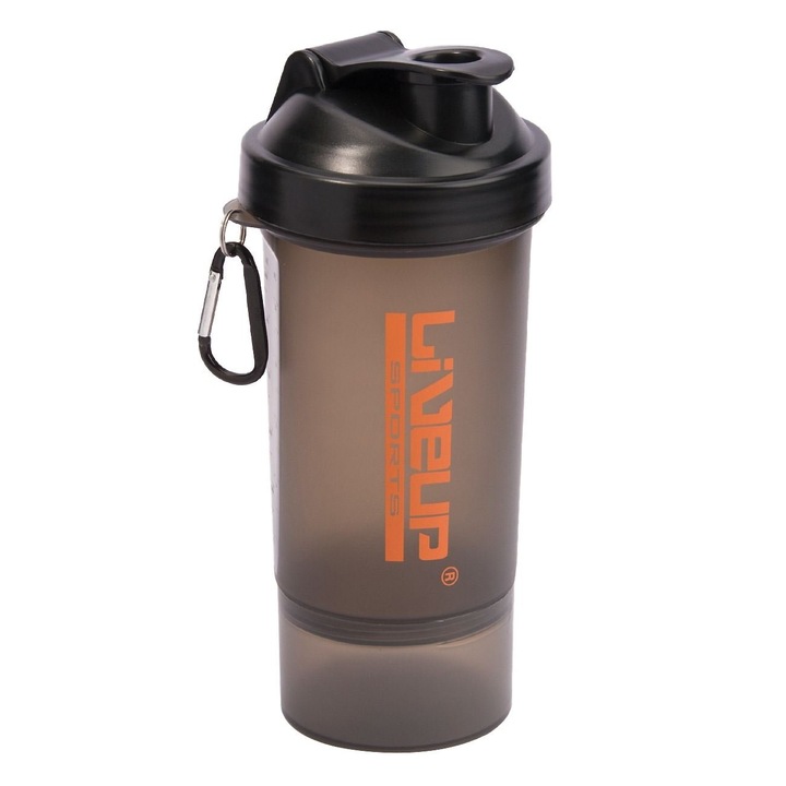 LiveUp műanyag shaker, Lioness, 600 ml