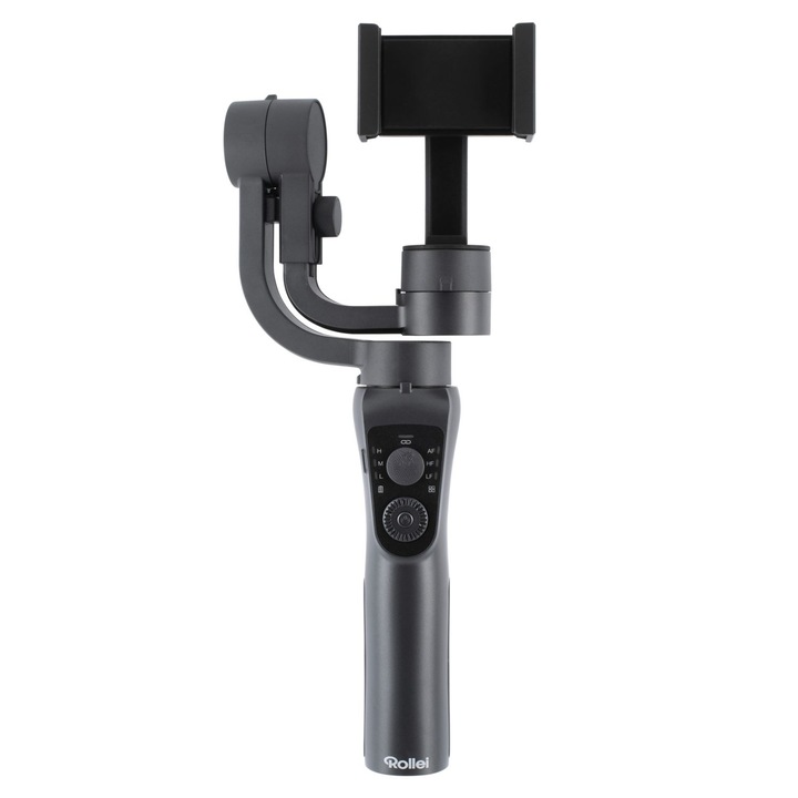 Rollei Steady Butler Mobile 4 Smartphone Gimbal 4000 mAh Bluetooth 5.3 mobiltelefon (okostelefon) stabilizátor, tripod állvánnyal (22932)