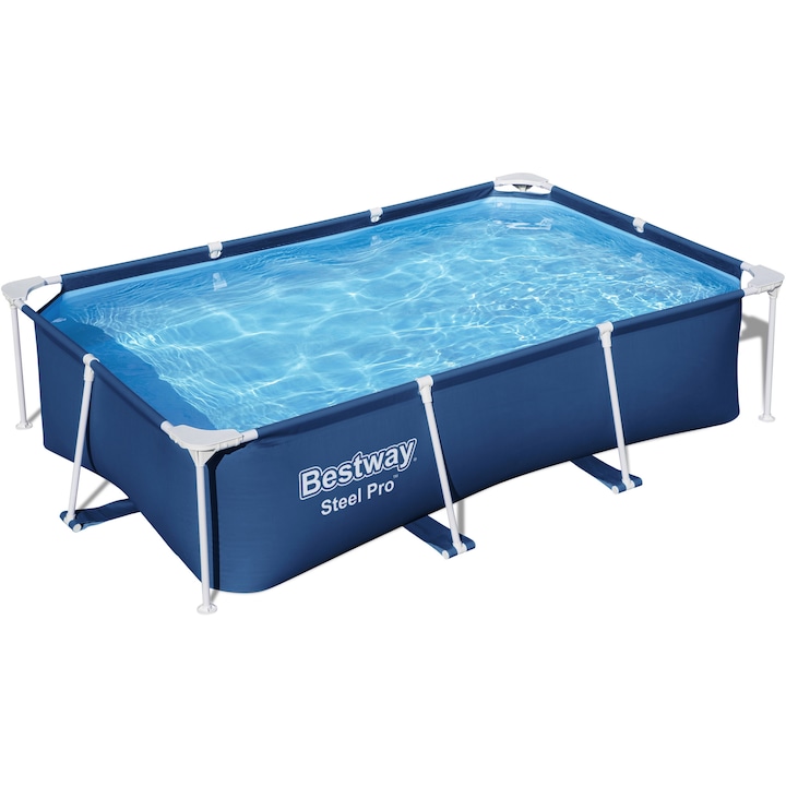 Bestway Steel Pro Medence, 2.59m x 1.7m x 61cm, 2300 liter