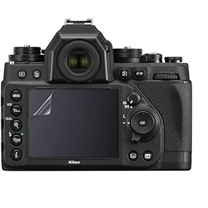 Szilikon képernyővédő fólia Nikon DF kompatibilis, ütésálló
