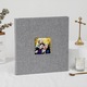 Fényképalbum kemény vászon borítóval, Notekisskai, 540 kép, Szürke