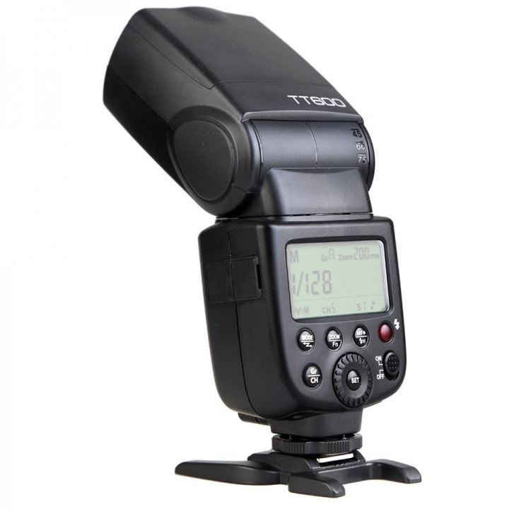 Univerzális riporter vaku TTL támogatás nélkül, Godox, TT600