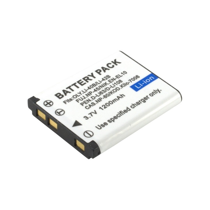 Olympus Li-42B akkumulátor 1200mAh, utángyártott