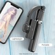 Telefonstabilizátor L 08, Aurov®, Távirányító, Selfie stick, Állvány, Android/iOS rendszerrel kompatibilis, 86 cm, Fekete