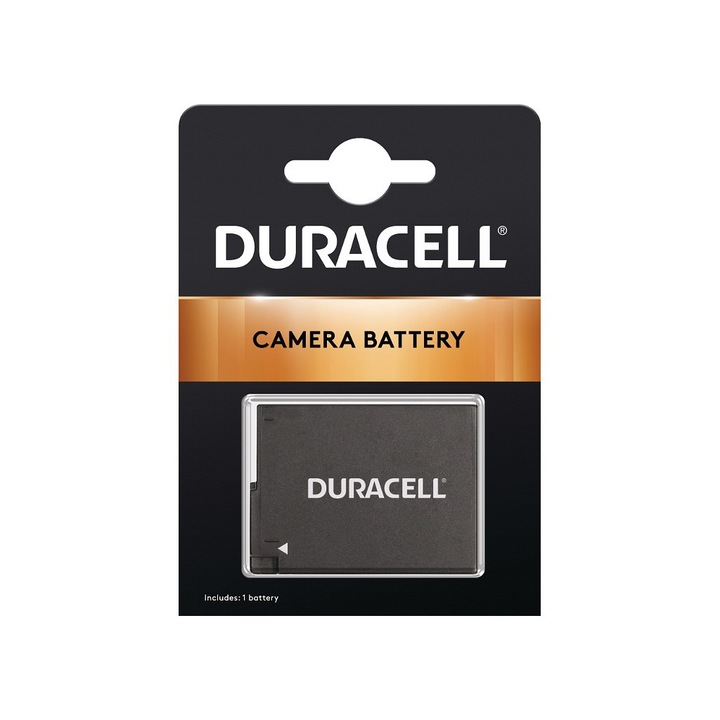 Duracell akciókamera akkumulátor, kompatibilis a GoPro Hero 5-tel, 1250 mAh, 31x35x11 mm