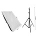 Softbox állítható állvánnyal 200 cm, LED izzó 50 W, Dactylion®