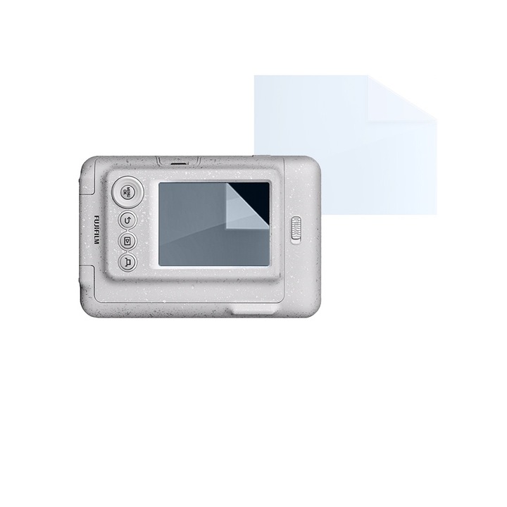 FujiFilm Instax Mini Liplay fóliakészlet, FONIX LENS DEFENSE, 1 szilikon fólia képernyőhöz, ütésálló, karcolásgátló, regenerálható, tartós, időjárásálló, átlátszó