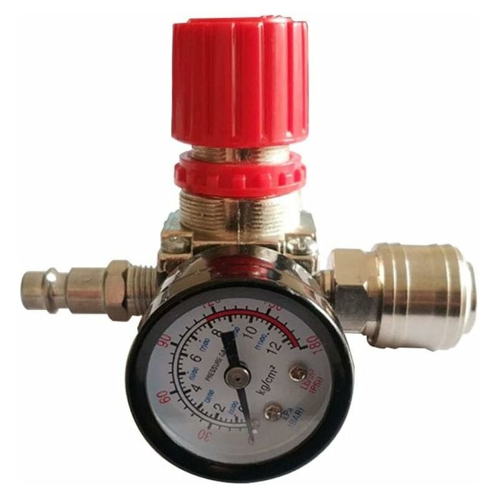 Nyomásszabályozó kompresszorokhoz, 1/4", 180psi, 12bar, 240V