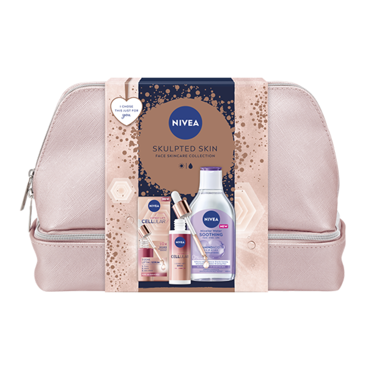 Set cadou Nivea Cellular Expert Lift: Serum, 30 ml + Apa micelara pentru ten sensibil, 400 ml