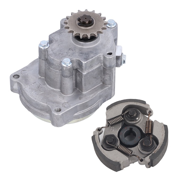 Kuplung + váltó szett 17T, mini PIT motorhoz 43cc/49cc, ATV T8F LÁNC, fémötvözet