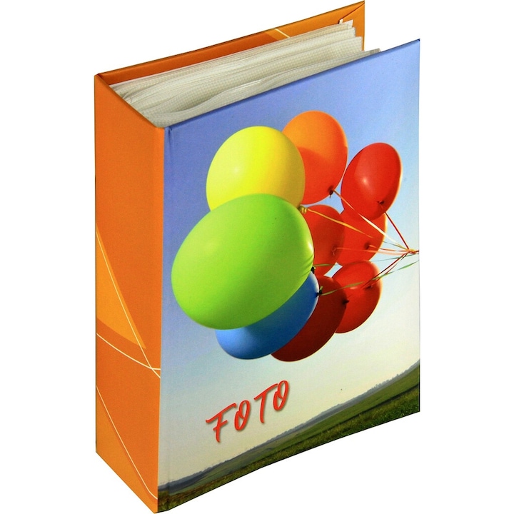 TRADAG BALOONS fotóalbum, 100 fotó 10x15, 12x17cm, laminált nyomtatott kivitel
