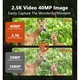 CLC SmartGear digitális éjjellátó távcső, zöld, 2,5K UHD, 40MP, 10X optikai zoom, 8X digitális, 3" IPS képernyő, IR LED 850nm, 300m hatótáv, 2500mAh akkumulátor, 32GB kártya, ideális vadászatra, megfigyelésre, vadállat megfigyelésre, táborozásra