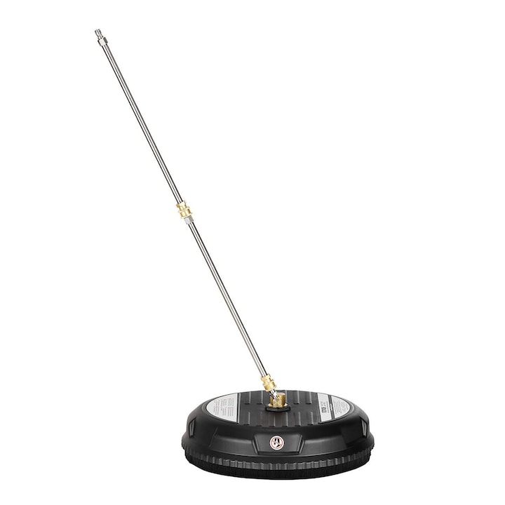 Padlótisztító kefével nagynyomású mosóhoz, 68-206 Bar, 7-15 l/perc, Átmérő 385 mm